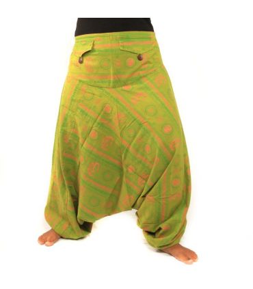 Aladinhose Om Sanskrit Baumwolle