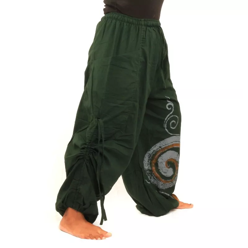 Thai Hippie Hose Spiral Muster