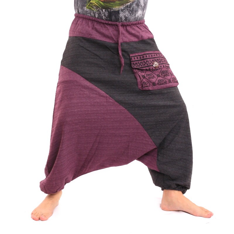 Aladdin pants two-colored ARY-B3