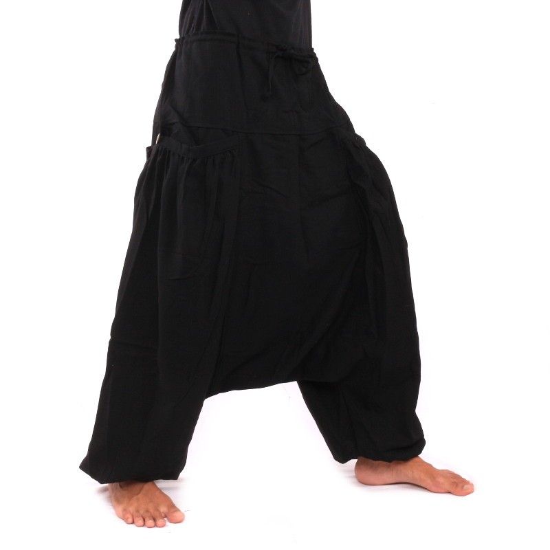 Aladdin pants Afghan Afghani Trousers Cottonmix with 2 sleeve-shaped ...