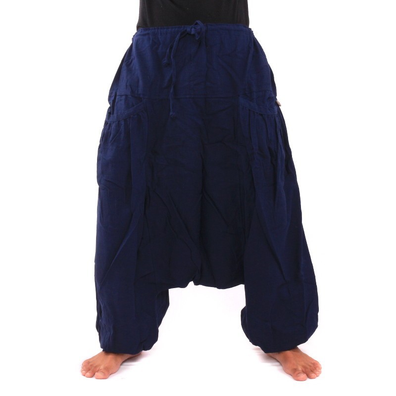 Aladdin pants Afghan Afghani Trousers Cottonmix with 2 sleeve-shaped ...