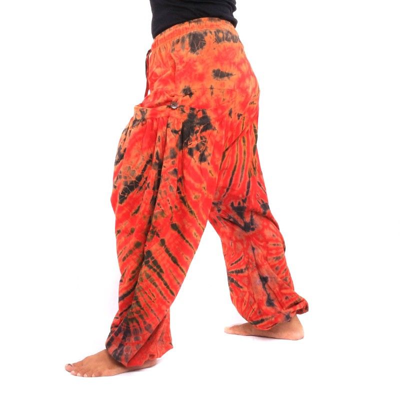 Pantalon stretch batik hippie