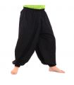 Pantalon de yoga en coton noir