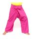 Jing Shop - Thai fishing pants - Magenta 