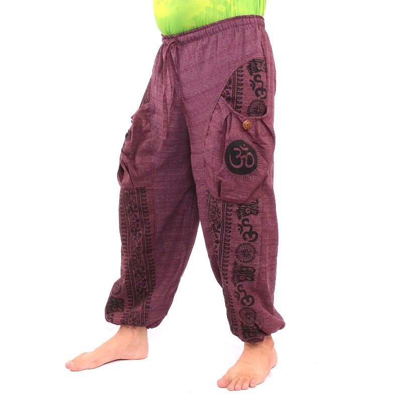 Thai Pants to tie Tibet tribal pattern ATM-A5