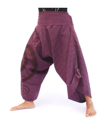 Pantalon Harem Capri