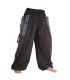 Thai Hippie Hose zum Zubinden Ethno Applikation aus schwerer Baumwolle