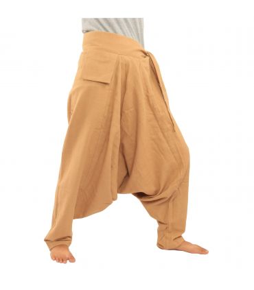 Baggy trousers - with small side pocket sideways to bind to khaki MPCP1