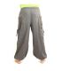 Thai Hippie Hose zum Zubinden Ethno Applikation aus schwerer Baumwolle