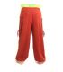 Thai Hippie Hose zum Zubinden Ethno Applikation aus schwerer Baumwolle