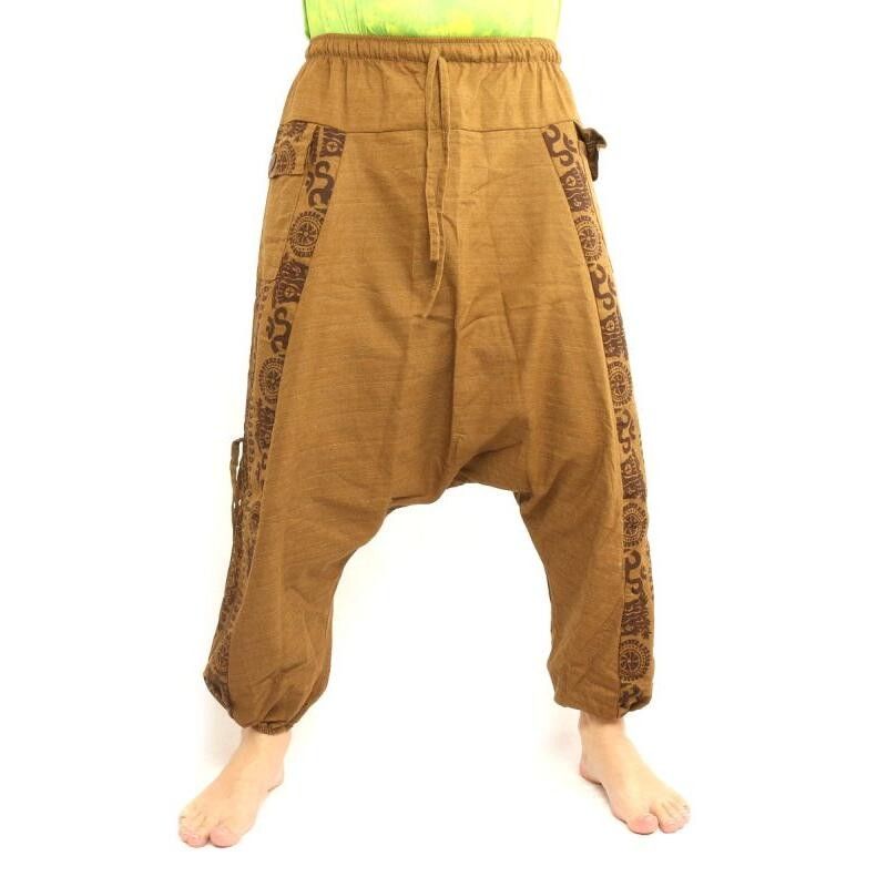 Meditation pants with buddhist symbols ARY-H5