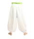 harem pants cotton - white