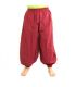 Harem pants cotton red