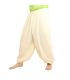 Harem pants cotton undyed