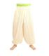 Harem pants cotton undyed