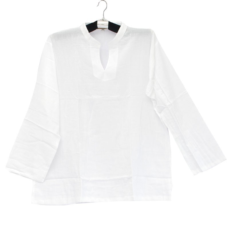 Thai shirt cotton white size XXL RF1-XXXL