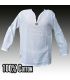 Chemise décontractée thaïlandaise en coton blanc taille L
