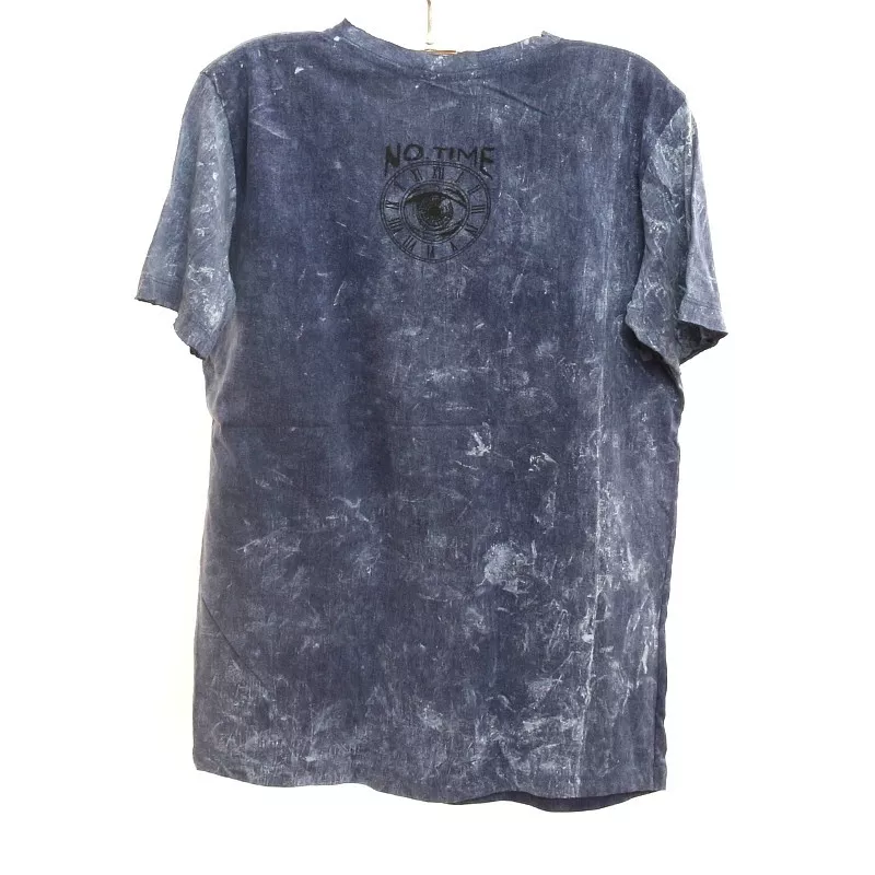 T-shirt "No Time" Taille M délavé