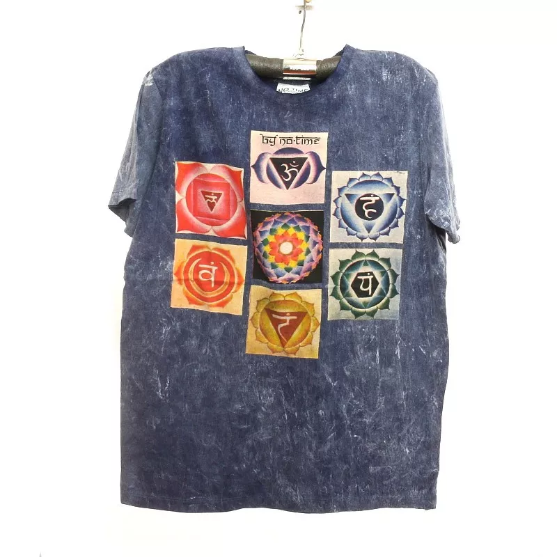 T-shirt "No Time" Taille M délavé