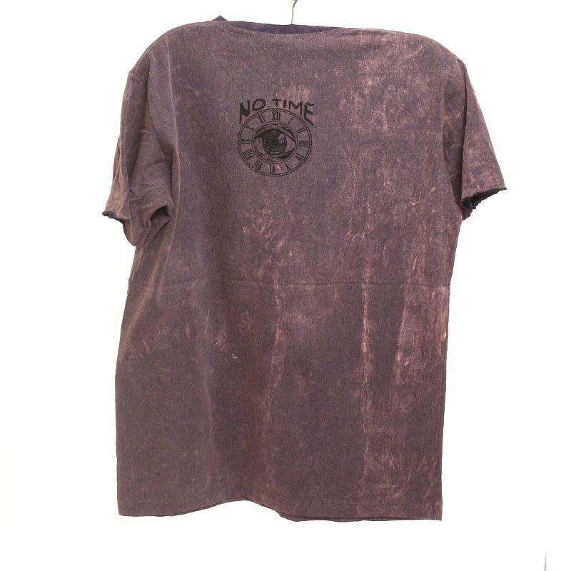 « No Time » T-Shirt taille M Stonewashed