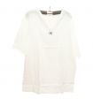 Razia Fashion - Light Thai cotton shirt white size L
