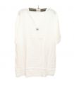 Razia Fashion - Camisa ligera de algodón tailandés blanco talla XXL