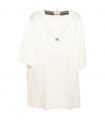 Razia Fashion - Camisa ligera de algodón tailandés blanco talla XXXL