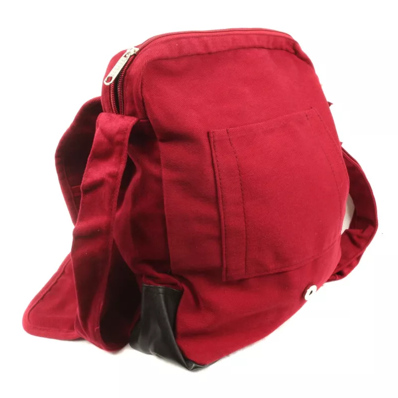 Ka Pao Tung Large Shoulder Bag - Bordeaux Red