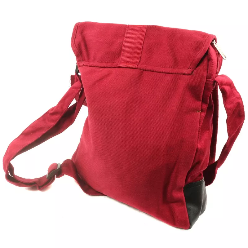 Ka Pao Tung Large Shoulder Bag - Bordeaux Red