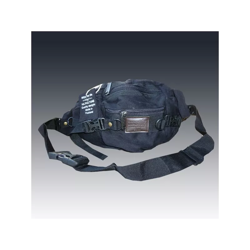 Sac Hit Ka Pao Tung - sac de ceinture - noir
