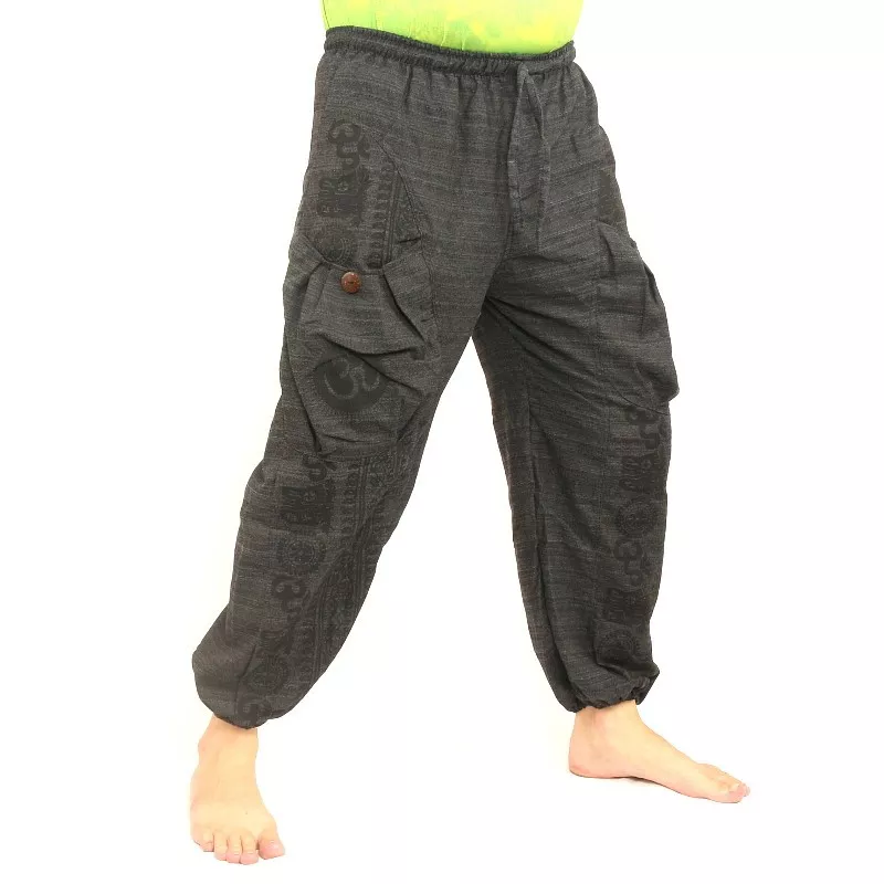 Thai Hippie Hose zum Zubinden Tibet Muster