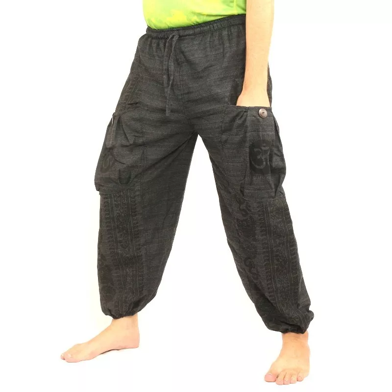 Thai Hippie Hose zum Zubinden Tibet Muster