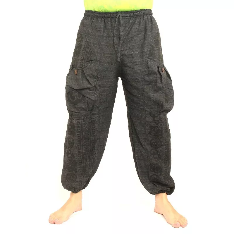 Thai Hippie Hose zum Zubinden Tibet Muster