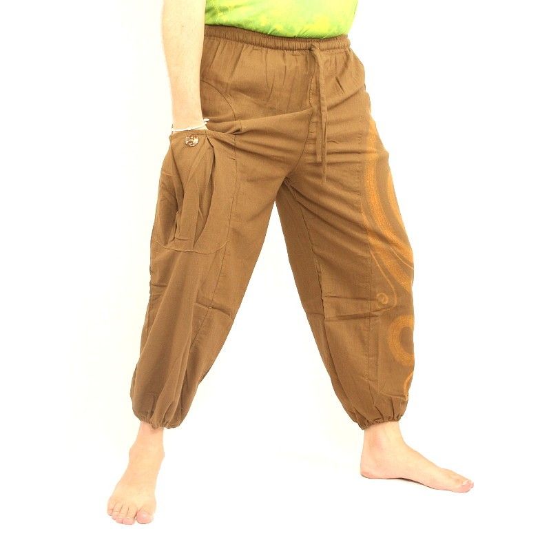 Chiller pants pattern beige