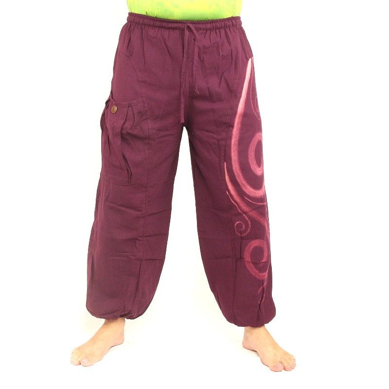 Thai Pants to tie Tibet tribal pattern ATM-C3