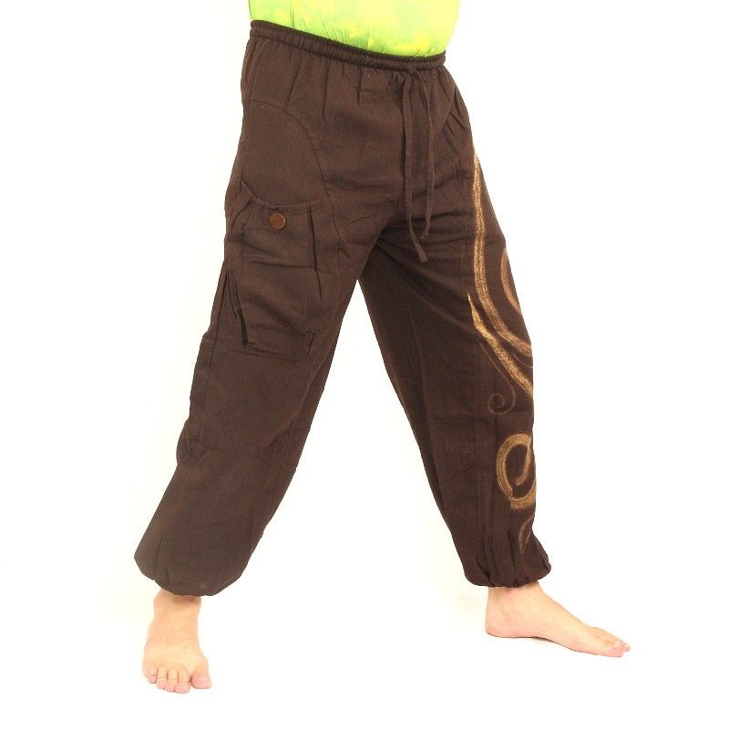 Modèle de pantalon Chiller brun