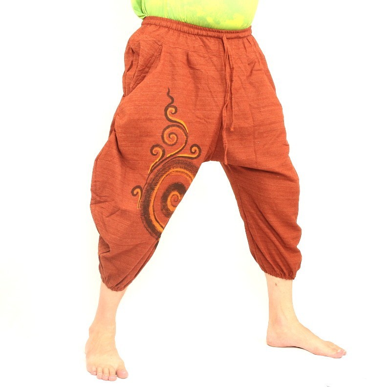 3/5 Harem pants orange KMI5
