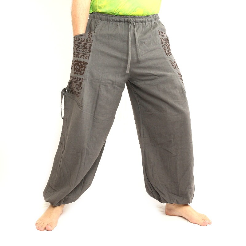 Thai Pants for attachment Ethno application made of heavy cotton AT6