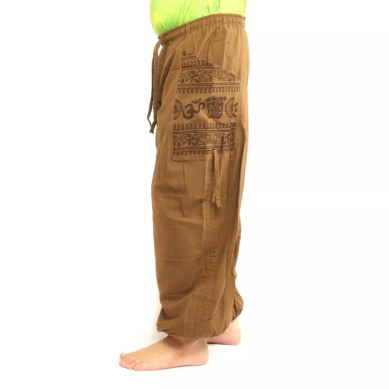 Thai hippie pants for tying Ethno application of heavy cotton