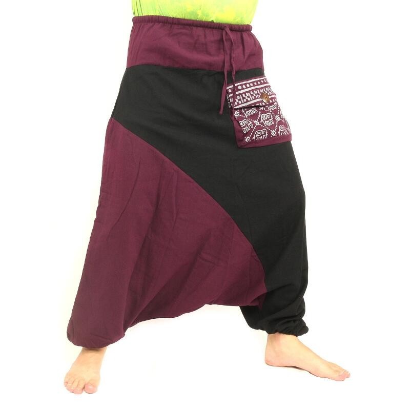 Aladdin pants two-colored ARY-F6