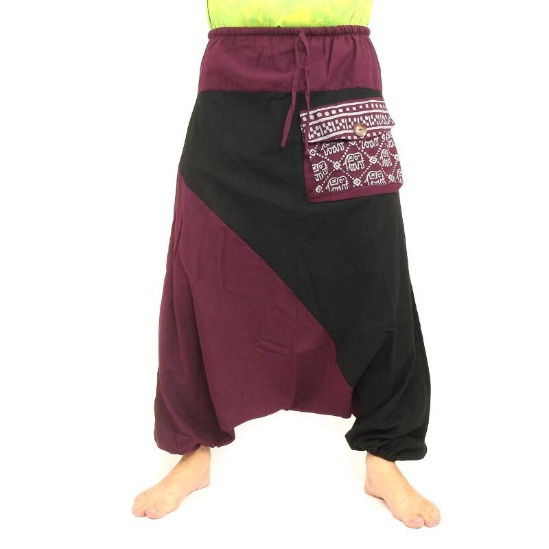 Aladdin pants two-colored ARY-F6