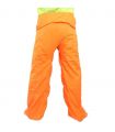 Pantalones de pescador tailandeses Cottonmix extra largos - naranja