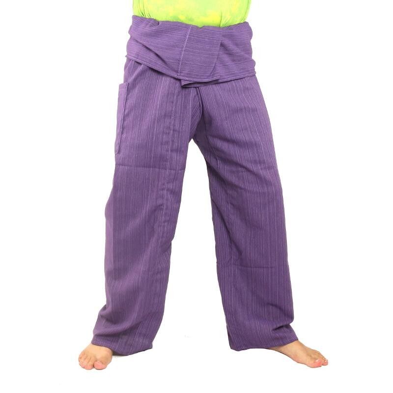 Thai Fisherman Pants Cottonmix extra long - purple