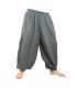 harem pants cotton grey