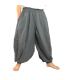 harem pants cotton grey