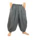 harem pants cotton grey