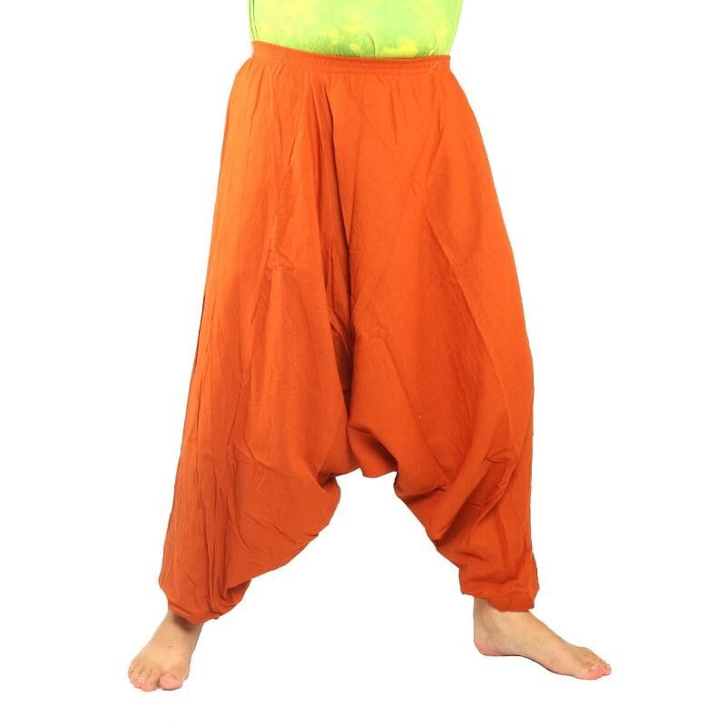Aladdin pants cotton orange TCMS-B14