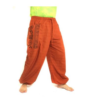 Thai hippie pants for tying Ethno application of heavy cotton