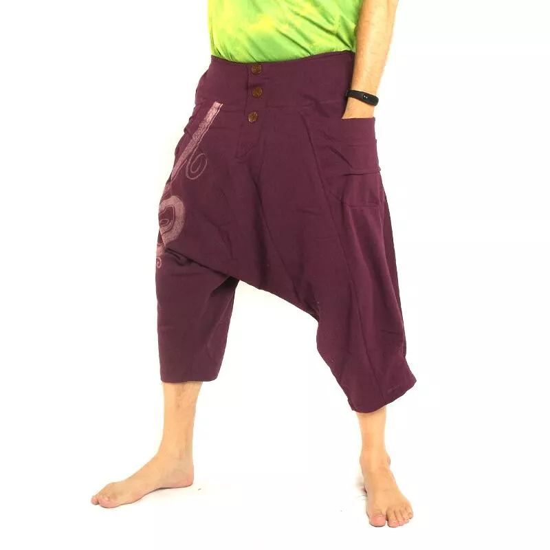 Pantalon Harem Capri