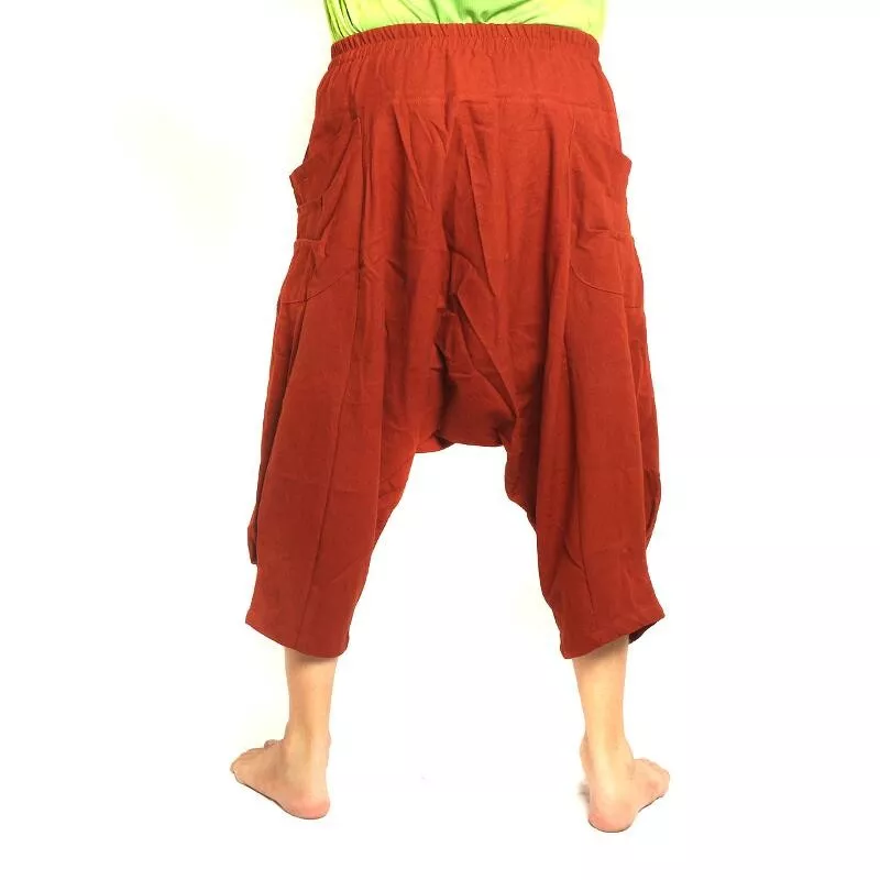Harem Caprihose mit Spiralmuster